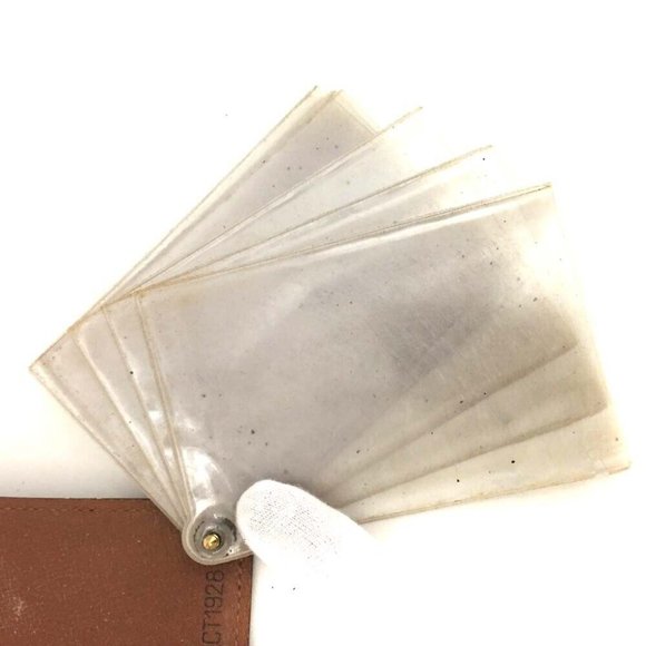 471181N Louis Vuitton Wallet Card Case Porte Billets Pression Brown Monogram - Picture 7 of 9